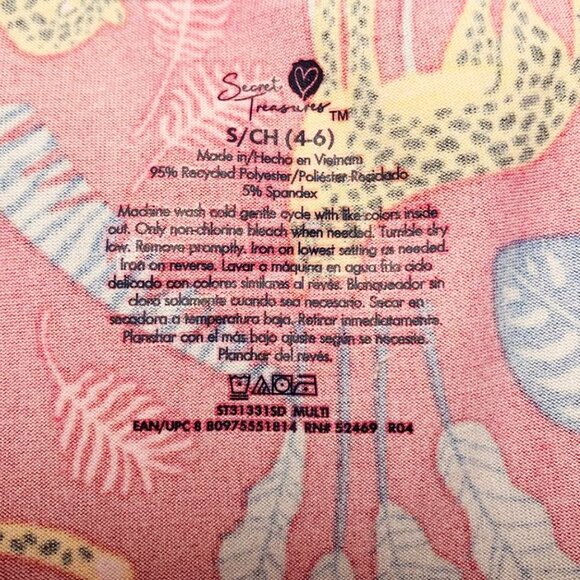 SECRET TREASURES 2 Piece Cheetah Pajama Set - Picture 4 of 9